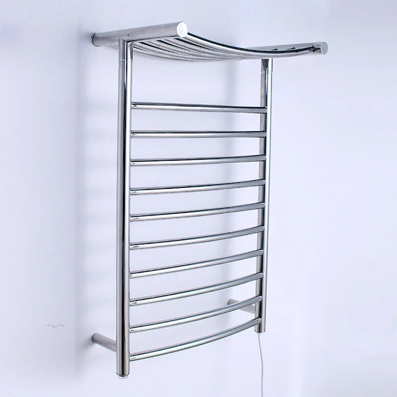 Electric Towel Rack 304 Stainless Steel Smart constant temperature 5 min Heated Towel Rail 800*520*300mm Towel Warmer 110V/220V