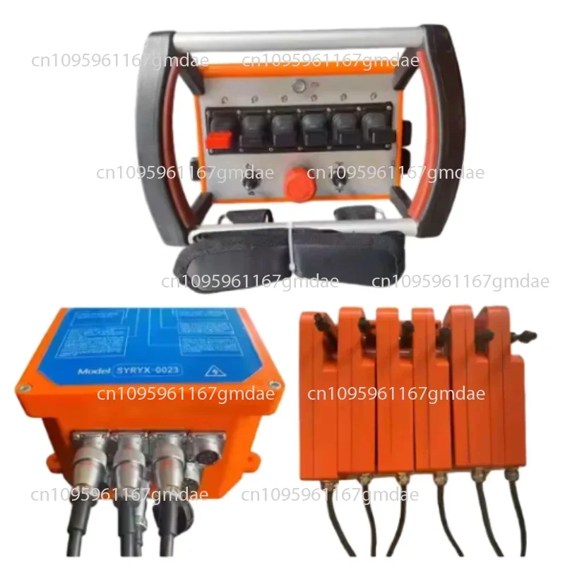 

Aftermarket Machinery Parts 6 Joystick Functions Direction Weightlifting12-24V Hydraulic Valve Truck Crane Remote Control