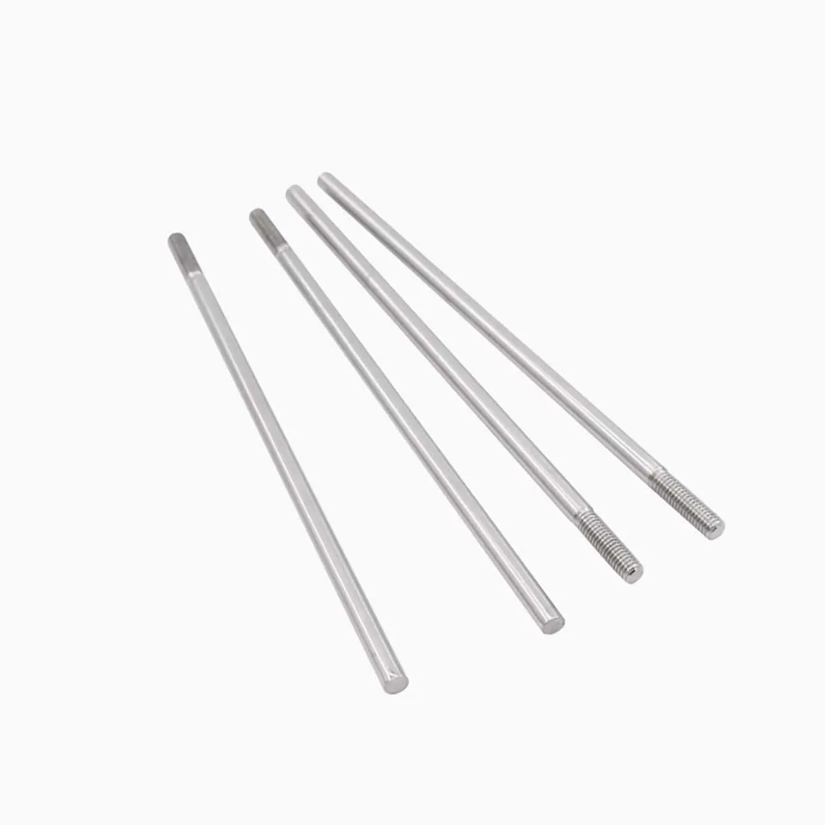 M12M14M16 304 الفولاذ المقاوم للصدأ قضيب سميك برغي برأس واحد مقطوعة الرأس سحب قضيب تمديد الخيوط قضيب