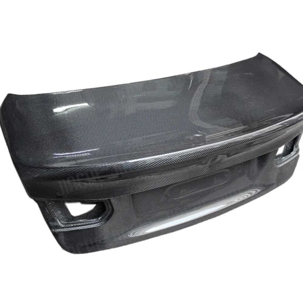 ل BMW 3 سلسلة F30 F80 سيدان 2014 2015 2016 2017 2018 2019 ألياف الكربون الحقيقية الغطاء الخلفي الجذع Decklid غطاء تعديل السيارة #2