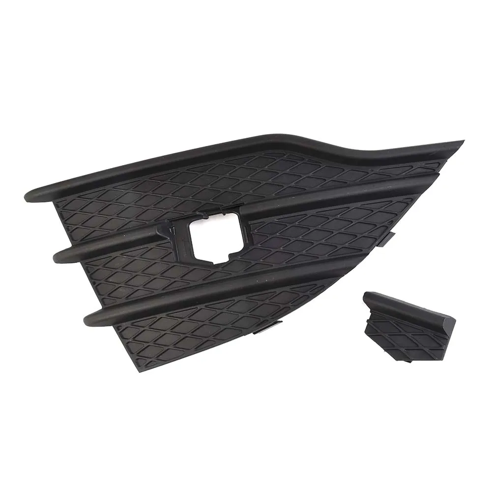 

Fog Light Cover Bumper Cover Grille Insert Trim Vehicle 1pcs Accessories Black Plastic Replacement Front Right