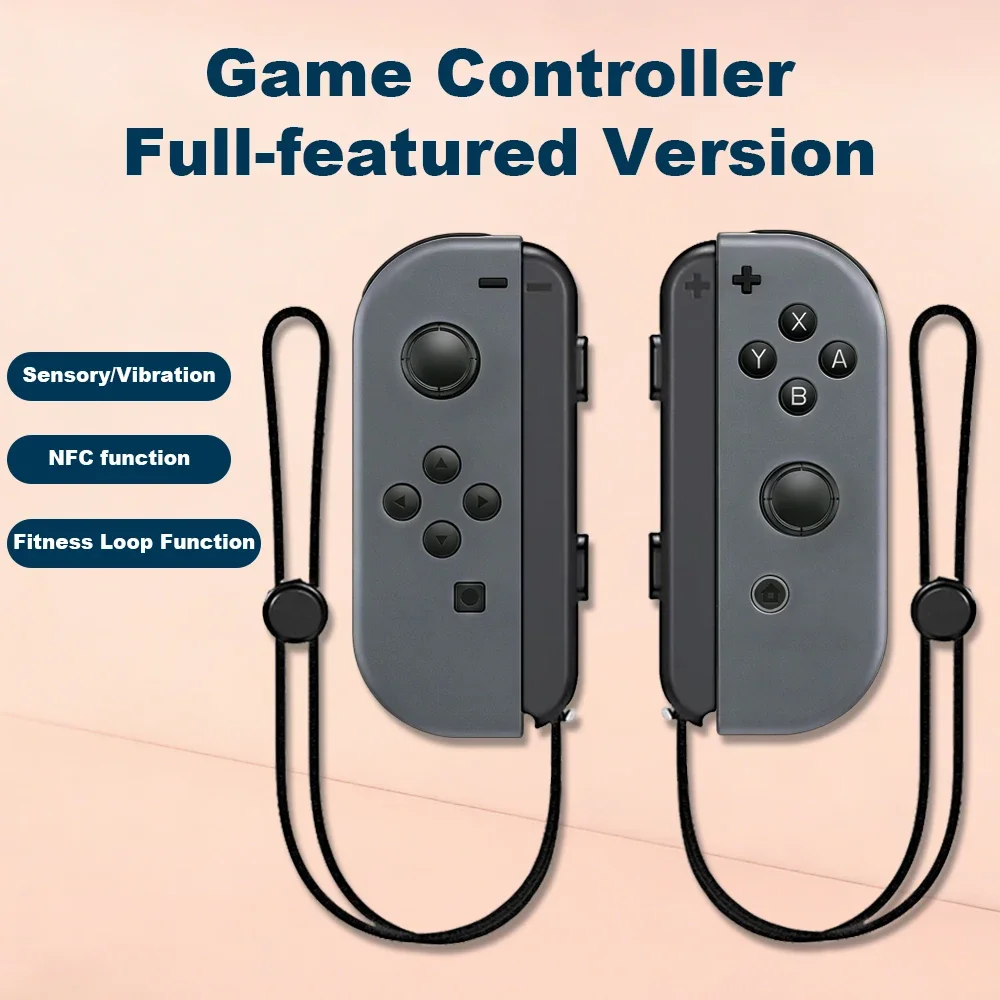 

Wireless Controller For Nintendo Switch NS/OLED/LITE Gamepad Joystick Dual Vibration Turbo Remote Control 6 Axis Gyro L/R Joypad