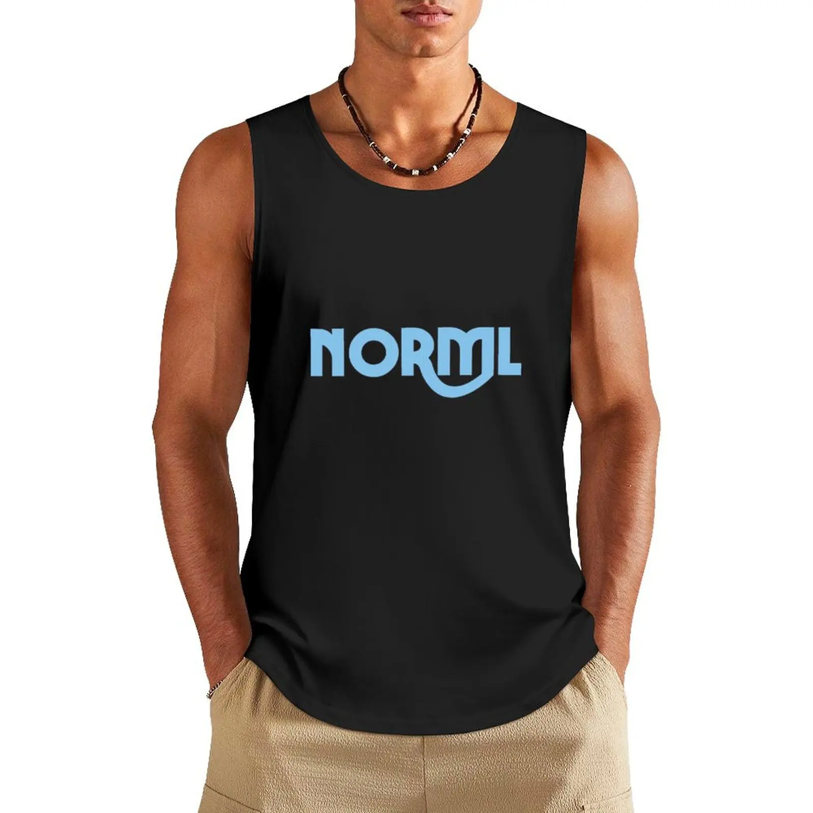 Norml Tank Top Men's vest singlets for men Men's sleeveless gym shirts sleeveless shirts