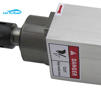 30% off Price for Fans HQD 3.5kw 4.5kw 6kw 220v/380V Air-cooled Square Cnc Spindle Motor for cnc milling center