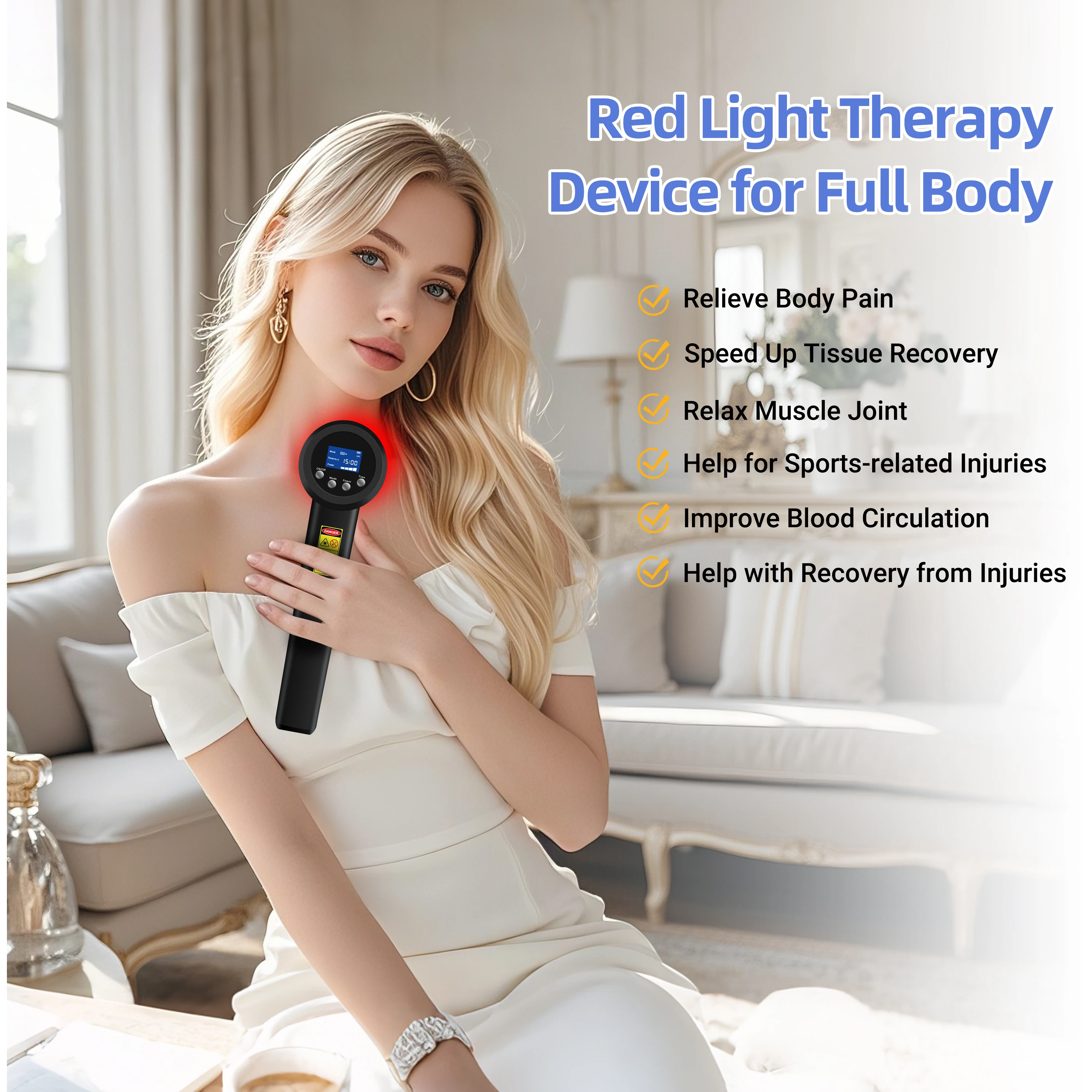 NEW2026Professional Physiotherapy Machine Class 4 Laser Therapy Device for Pain Relief Dogs Arthritis Neck Pain Relief