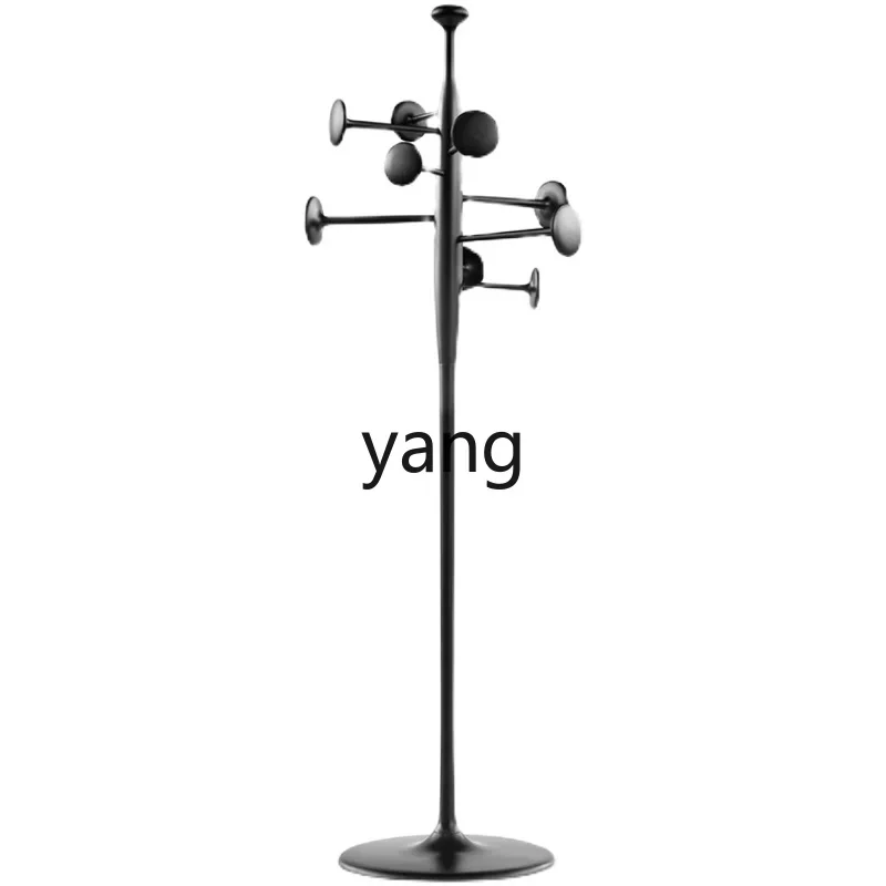 

Lcx floor coat rack villa model room living room bedroom cloakroom aluminum alloy industrial wind hanger