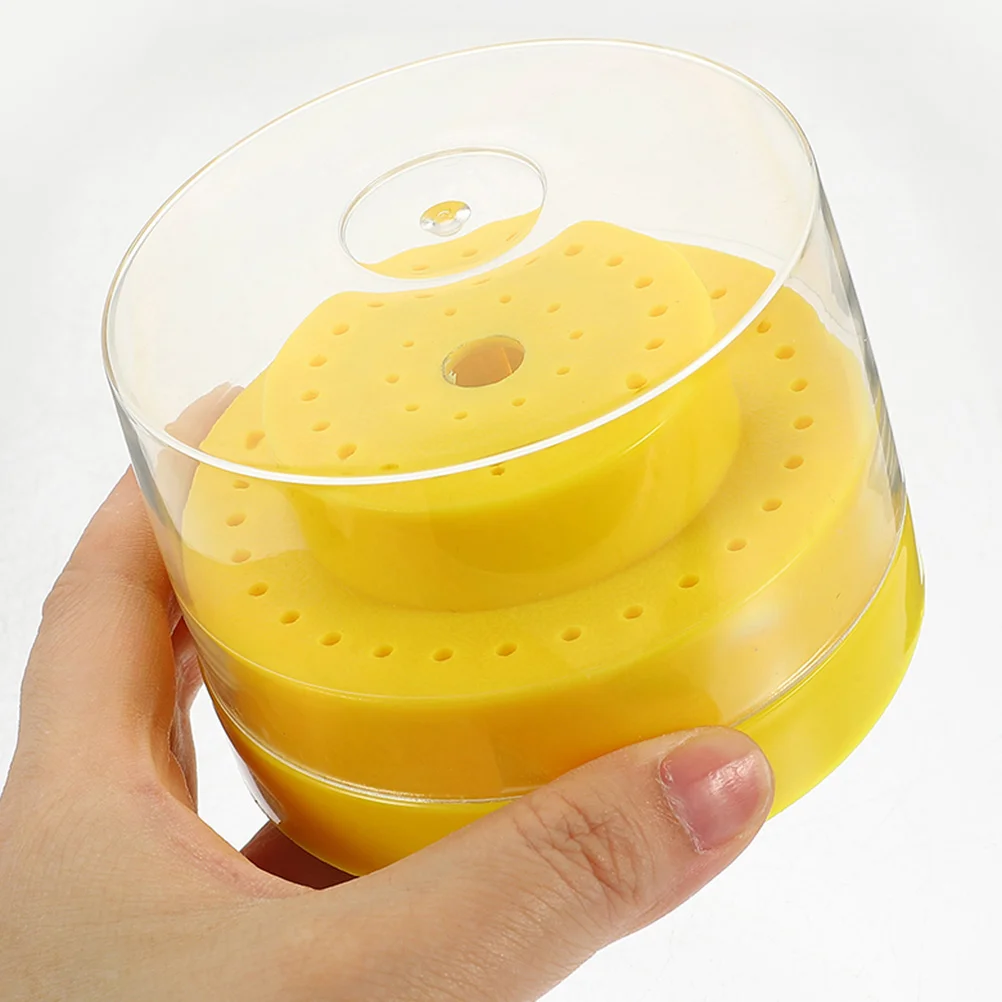 

6 шт., держатель для сверл для ногтей с 60 отверстиями, желтый, синий ящик для хранения, подставка для салона, дома, инструменты для полировки ногтей, аксессуары