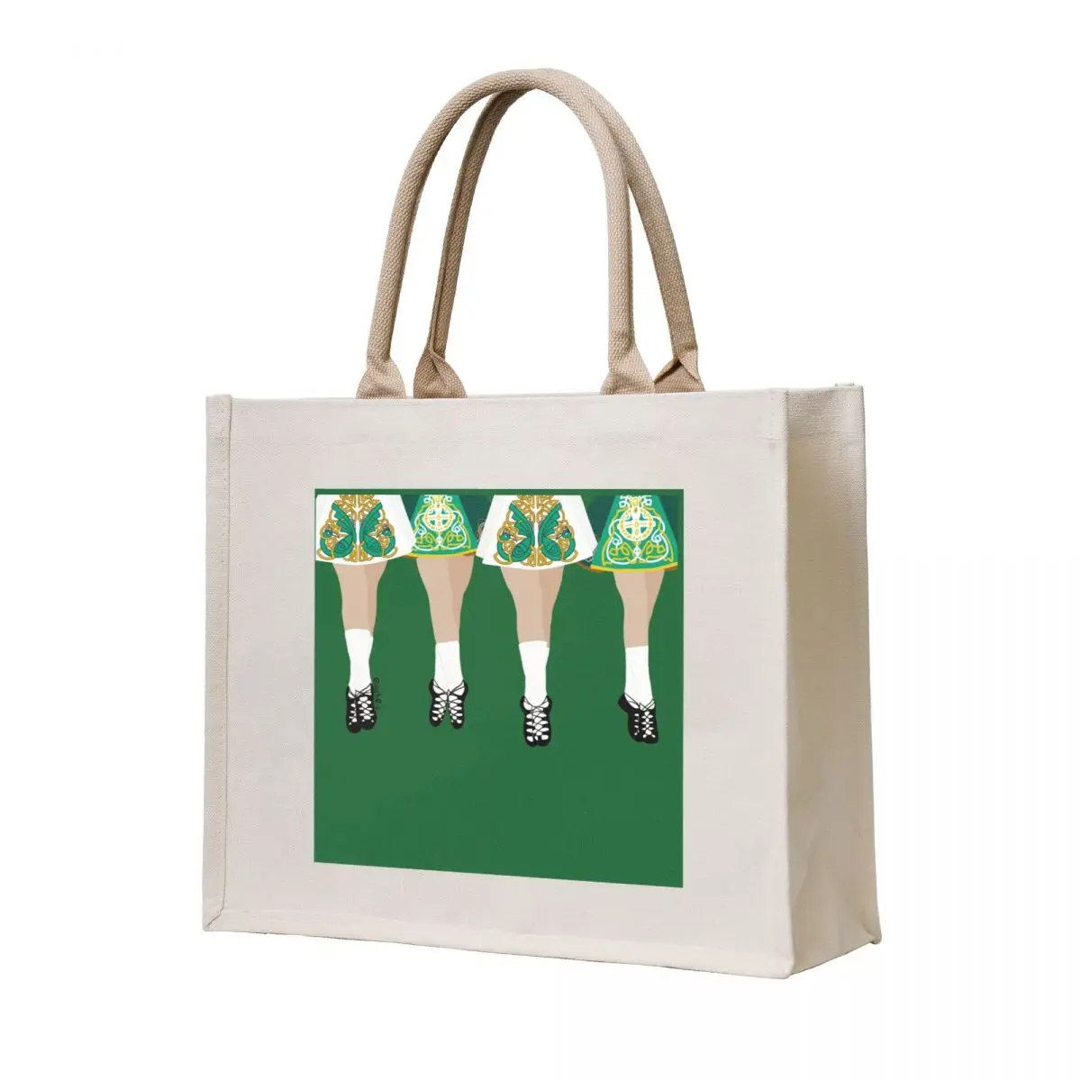Irish dancers Tote Bag canvas tote tote bag women Cloth bags shopper bag women