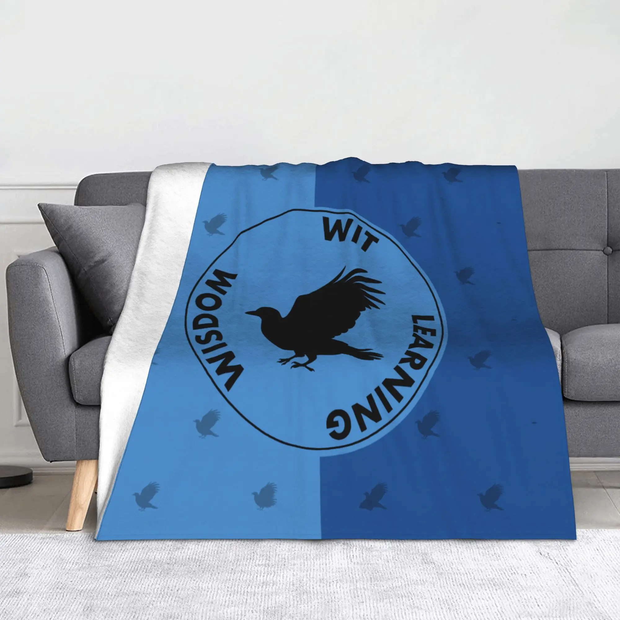 هاري بوتر ماجيك رافينكلاو هاوس الفخاخ بطانية المرجان الصوف أفخم الديكور رمي البطانيات ل يلقي أريكة الفراش #1