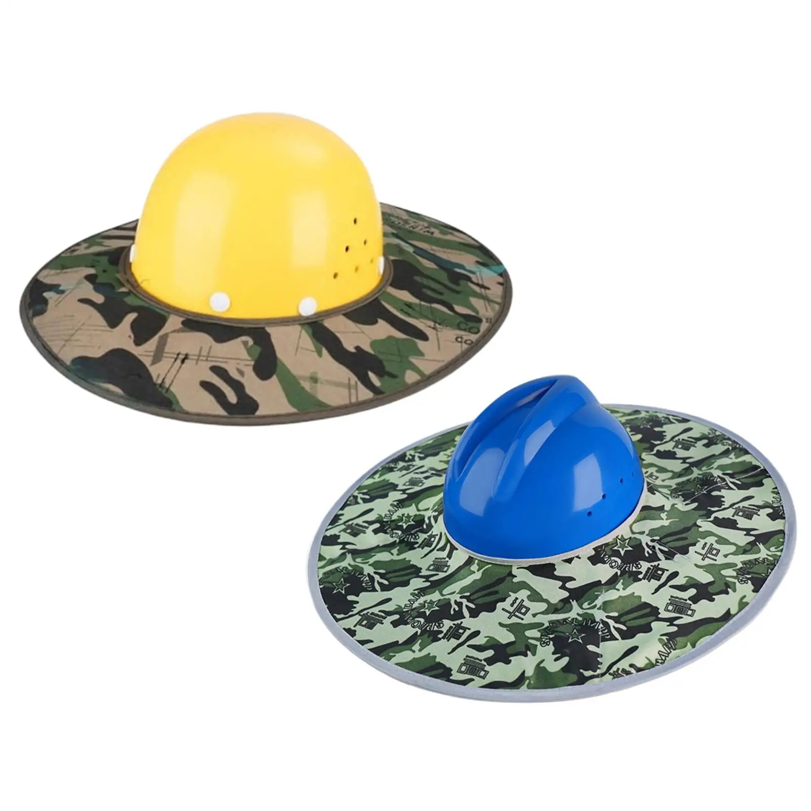 Sun Shade for Hard Hat Breathable Mesh Safety Helmet Sunshade Hard Hat Brim Shade for Greenhouse Gardening Fishing Cycling