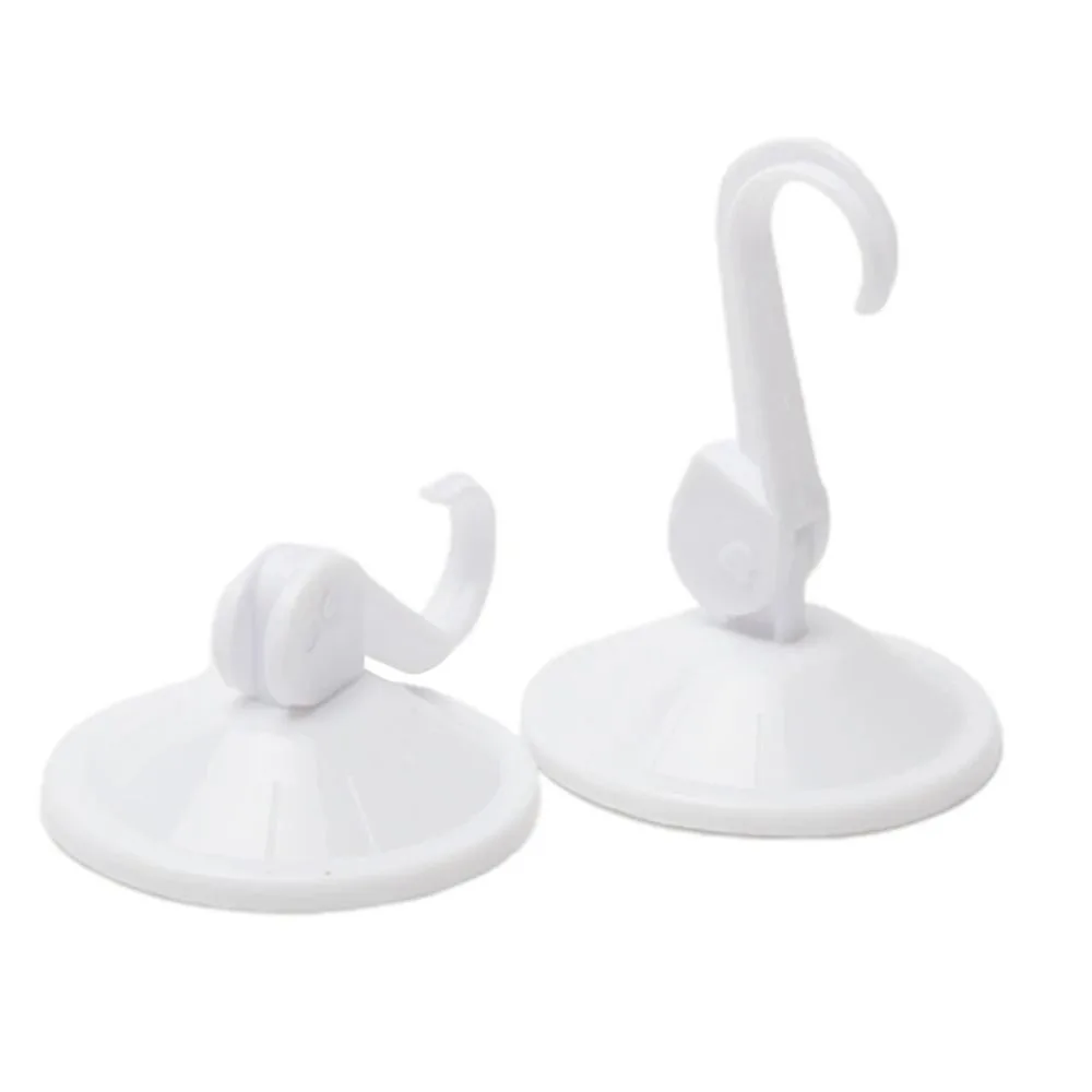Suction Cup Hooks Removable Vacuum Holder for Restroom Bathroom and Kitchen Towel Hanger Storage