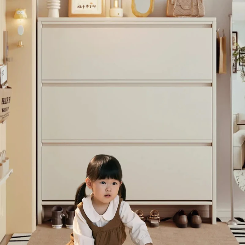 Modern Drawer Shoe Cabinet Luxury Strong Design Space Saving Modern Shoe Cabinet Tall Wood Szafka Na Buty Furniture For Home