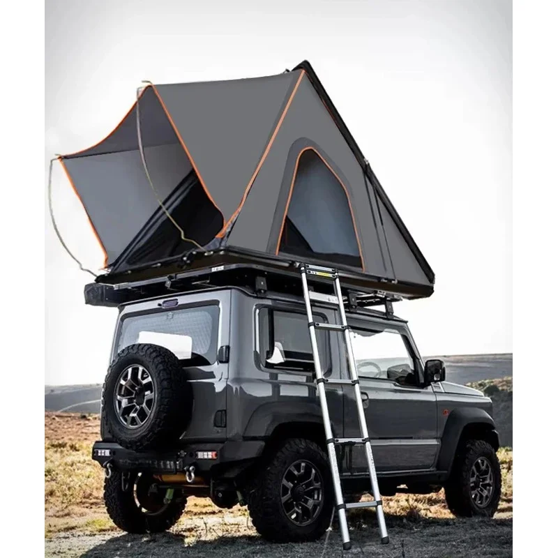 Hot Selling Double Layer Aluminum Hard Shell Can Summer Roof Top Tents Eco-Friendly Waterproof Quick Automatic Opening One