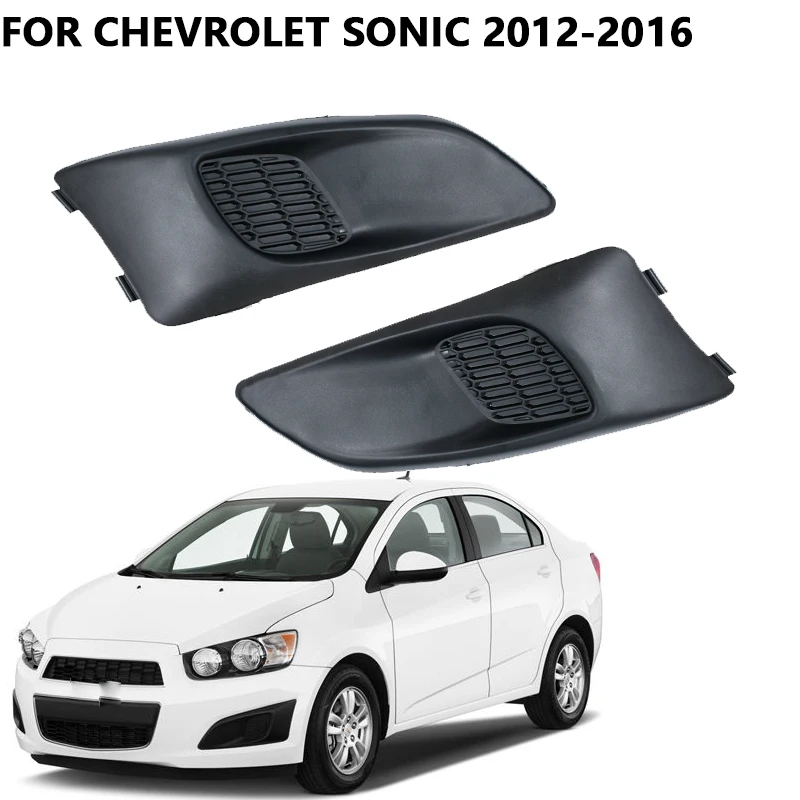 

Для Chevrolet Sonic 2012-2015 2016, автомобильный бампер, противотуманная фара, крышка противотуманной фары, рамка, решетка, аксессуары 96694767