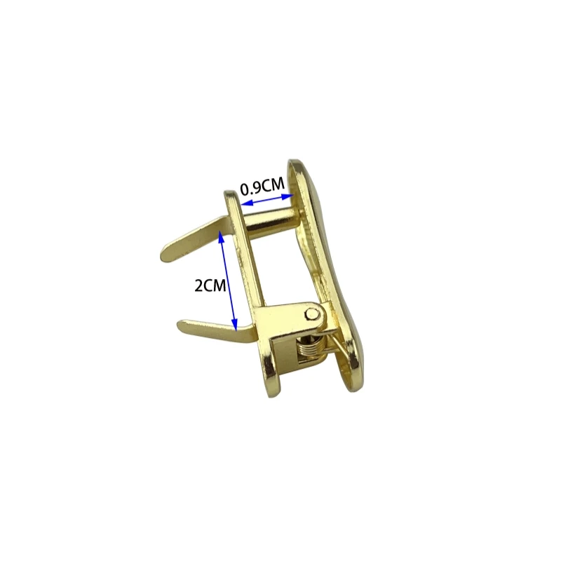 Clamp Lock for Lady Handbags DIY Bag Accessories Hardware Parts Zinc Alloy