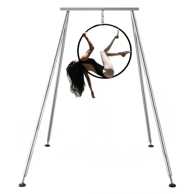 2026 Professional Adjustable Outdoor Aerial Stand For Aerial Yoga Practice Multi-Function Durable Yoga Swing Pilates Accessories