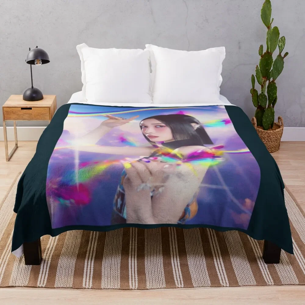 XG XG XG JURIN - SHOOTING STAR 1 Sticker Throw Blanket For Decorative Sofa funny gift Multi-Purpose wednesday Blankets