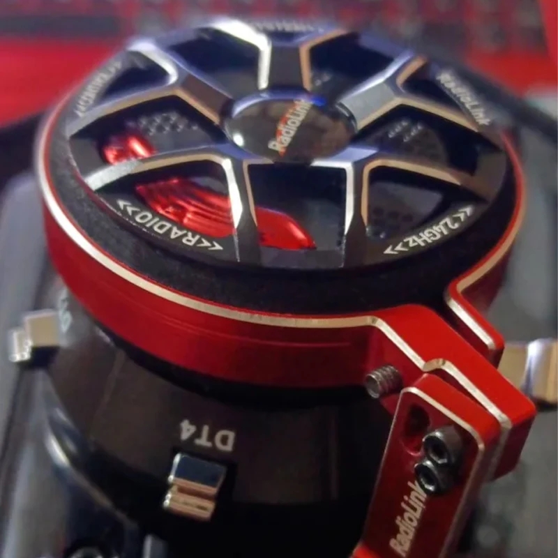 Radiolink RC8X 8-Kanal 2,4G RC-Sender mit R8FG V2.1 Gyro-Empfänger, Einhand-Steuerungszubehör und Telefonhalterung für FPV-Bildschirm – Detail 19