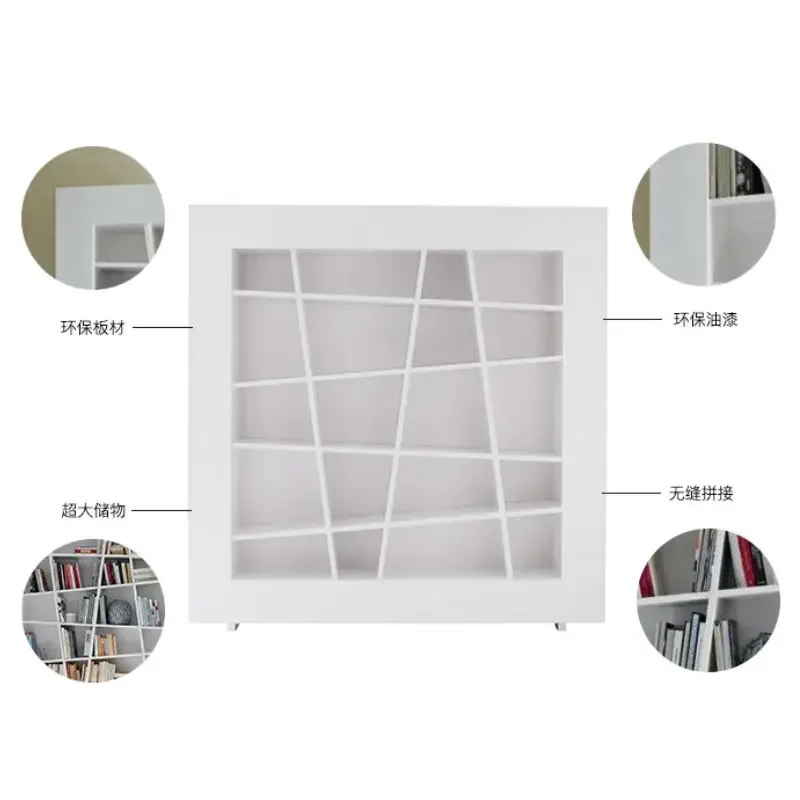 A New Bookcase Bookshelf Minimalist indoor display storage cabinet