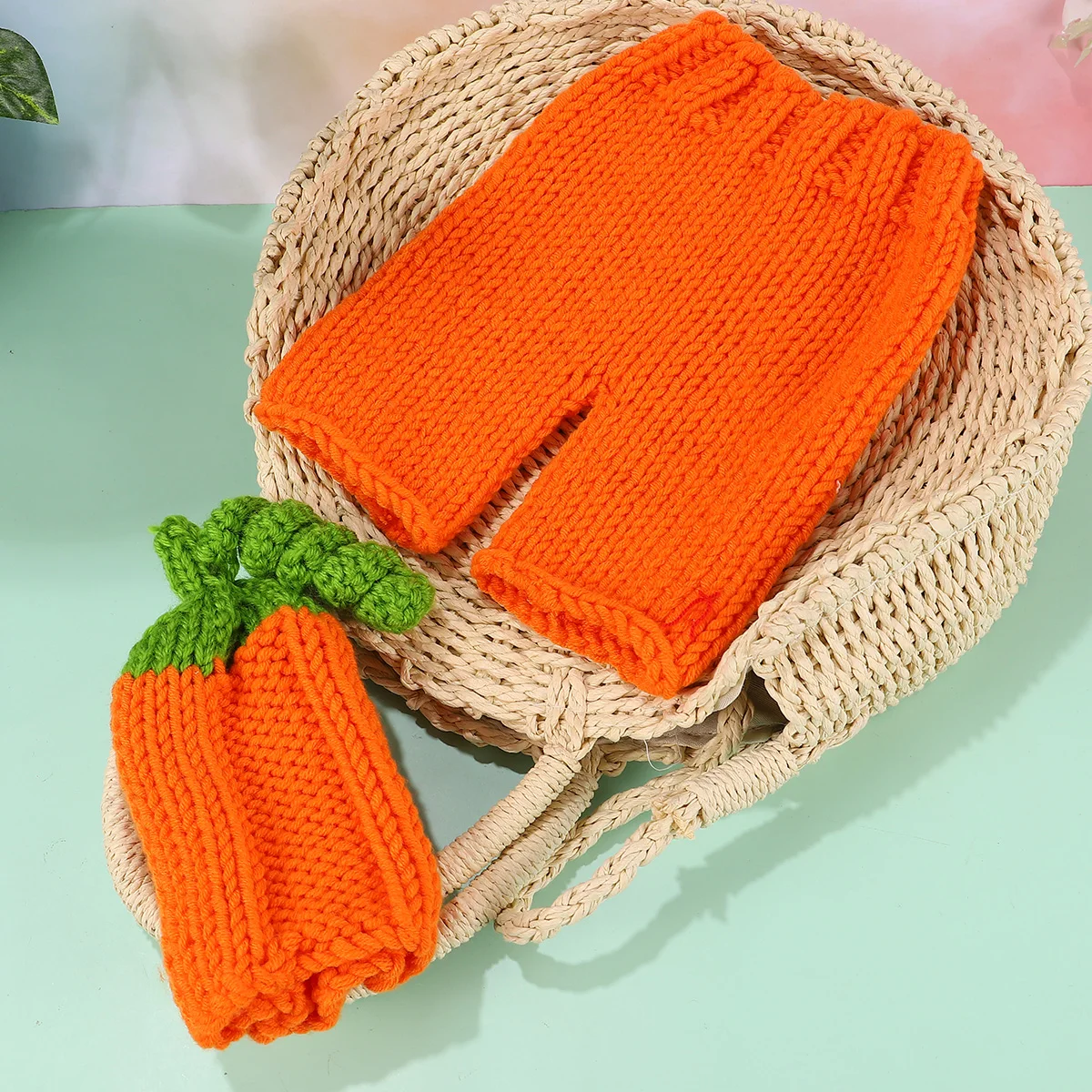 

Newborn Baby Outfits Soft EcoFriendly Material Handmade Knit Costumes Crochet Photoshoot Clothes Halloween Prop Sweater