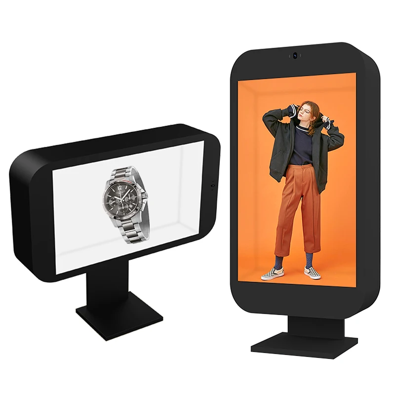 

21.5/32 Inch Transparent LCD Showcase Touch Screen 3D Hologram Box Transparent LCD Display Holobox