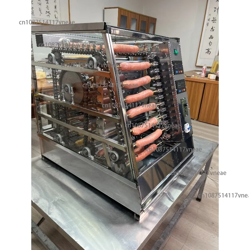 Easy Operation Electric Sausage Maker Machine with Adjustable Temperature for Convenience Store