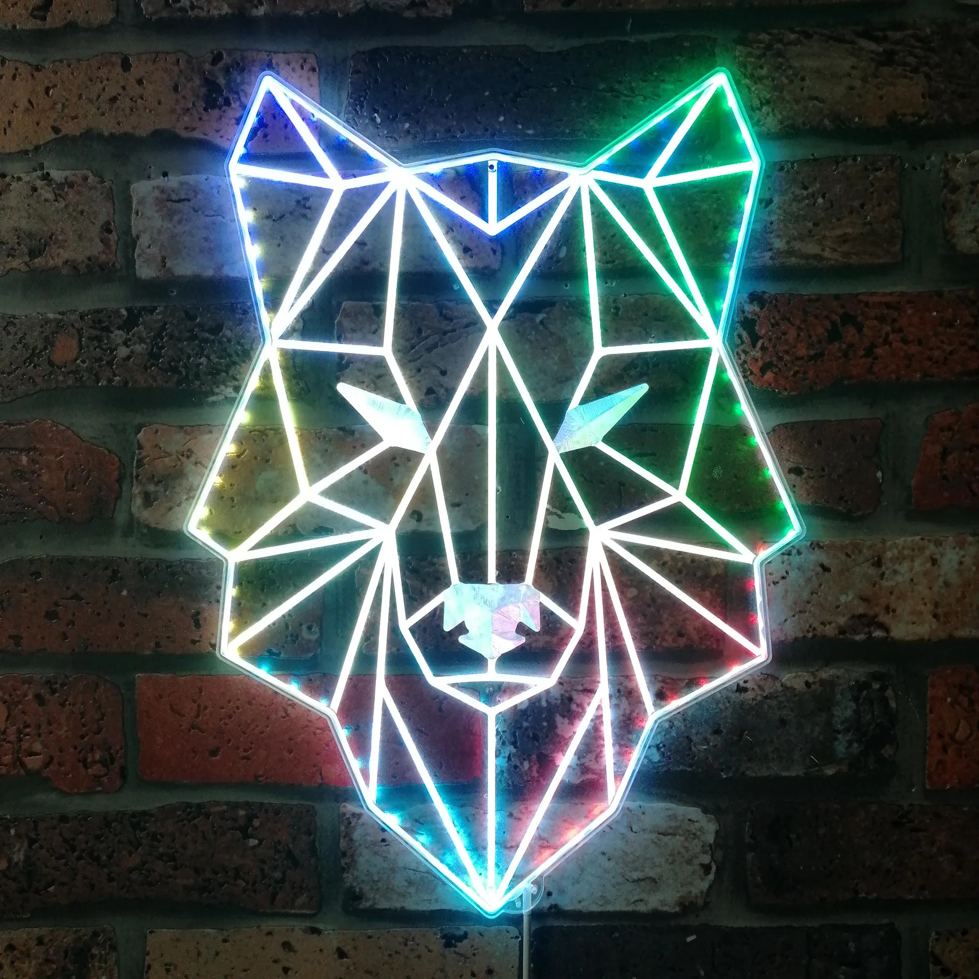 Wolf Geometric Rgb … - image