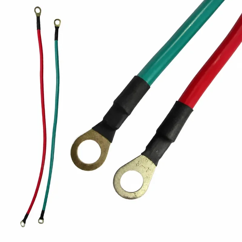 Air-cooled diesel power generation micro-tiller accessories 173F 178F 186F 188F battery cable, positive and negative wires
