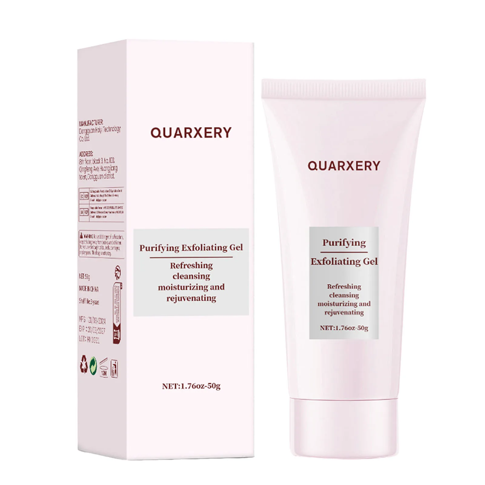 Exfoliating Cleansing Gel Reduces Skin Particles Facial Cleansing Gel for Facial Cleansing and Skin Care