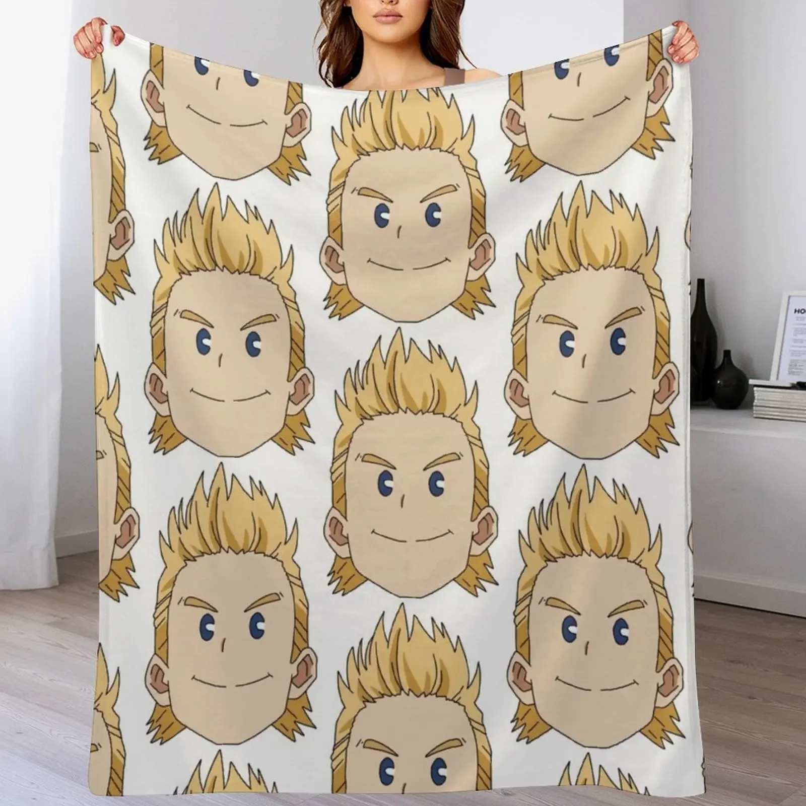 

Lemillion Throw Blanket heavy to sleep anime christmas decoration Warm Blankets