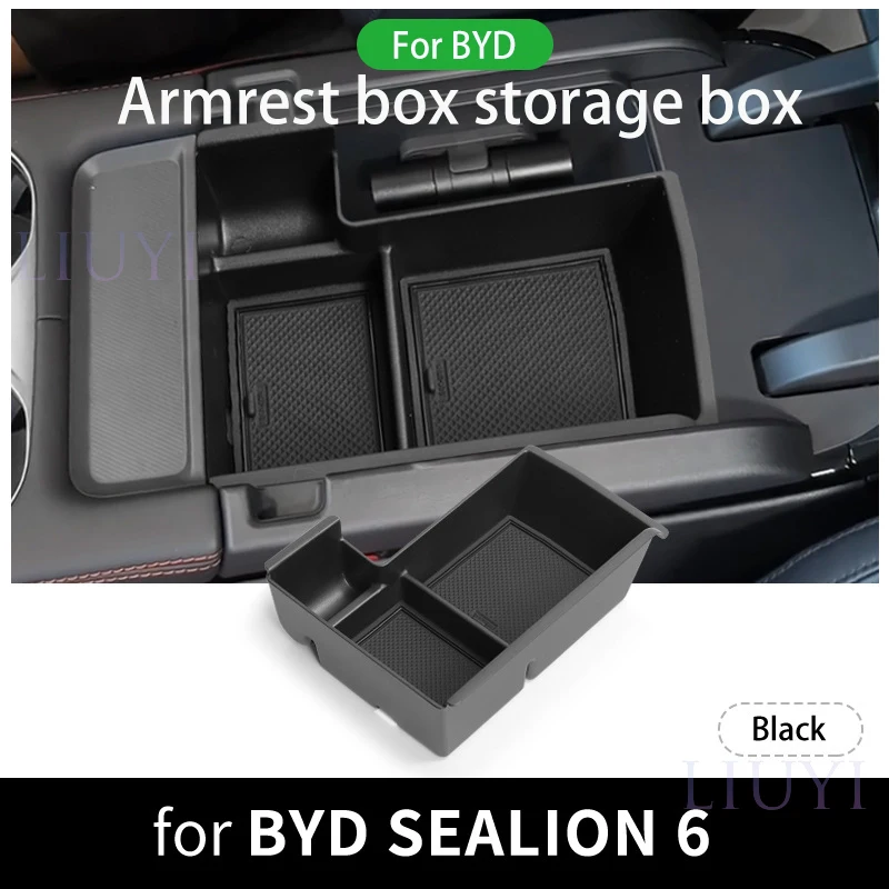 

For BYD Song PLUS DMI/Sealion 6 armrest box storage box right-hand drive storage box car interior accessories