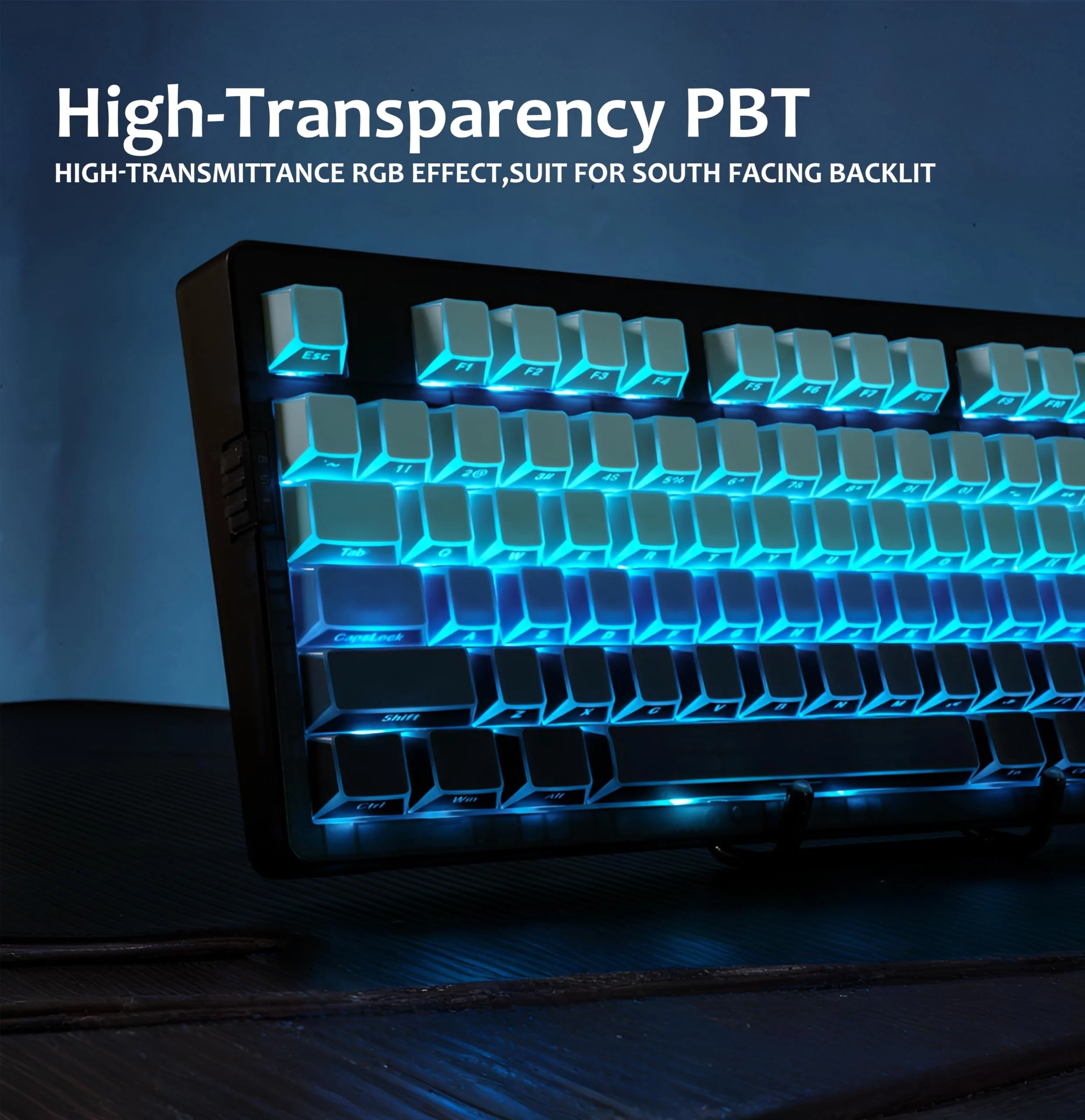 

136 Keys Side Printed Custom Keyboard Keycaps Set for Mechanical Gaming Keyboard