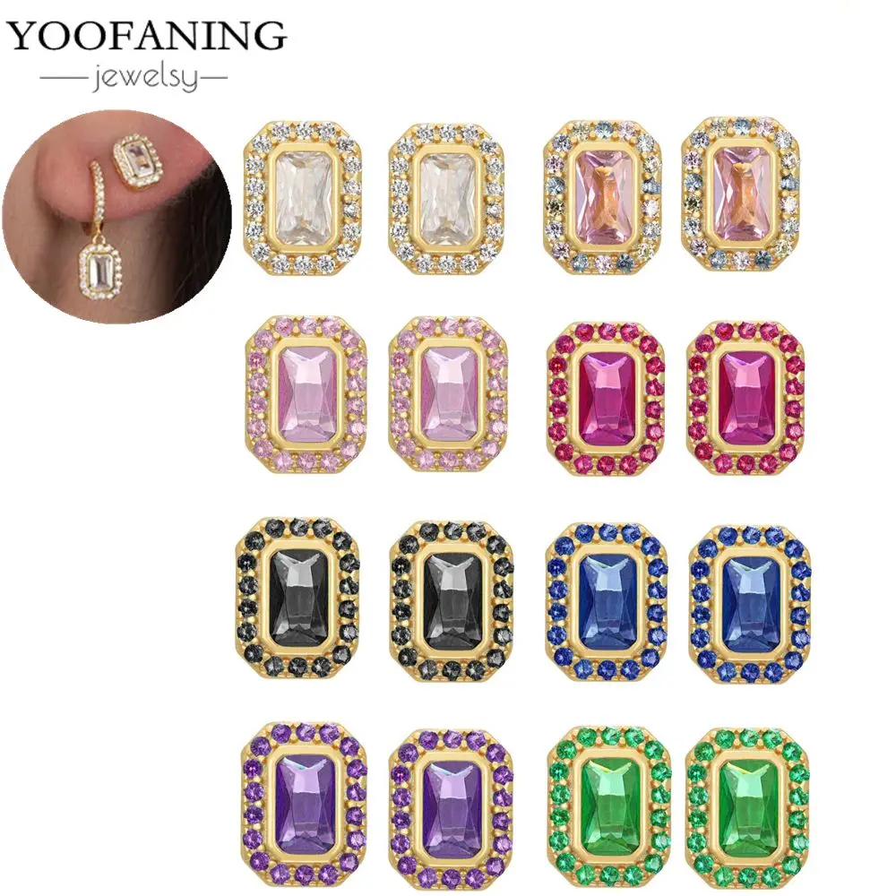 

Роскошные серьги-кольца из стерлингового серебра 925 пробы 925 пробы, розовый циркон, классический дизайн с кисточками, изысканные серьги для женщин, ювелирные изделия