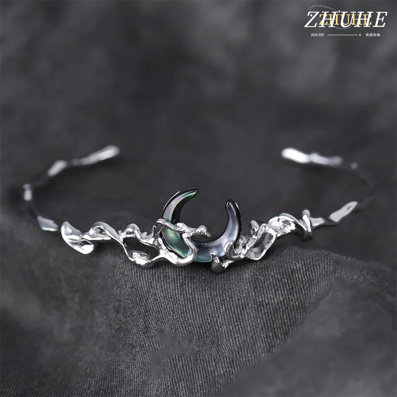 

ZHUHE The Black And White Moon Bracelet In A Retro Style Is A Perfect Jewelry Accessory For Both Women and men, As Well As A Par