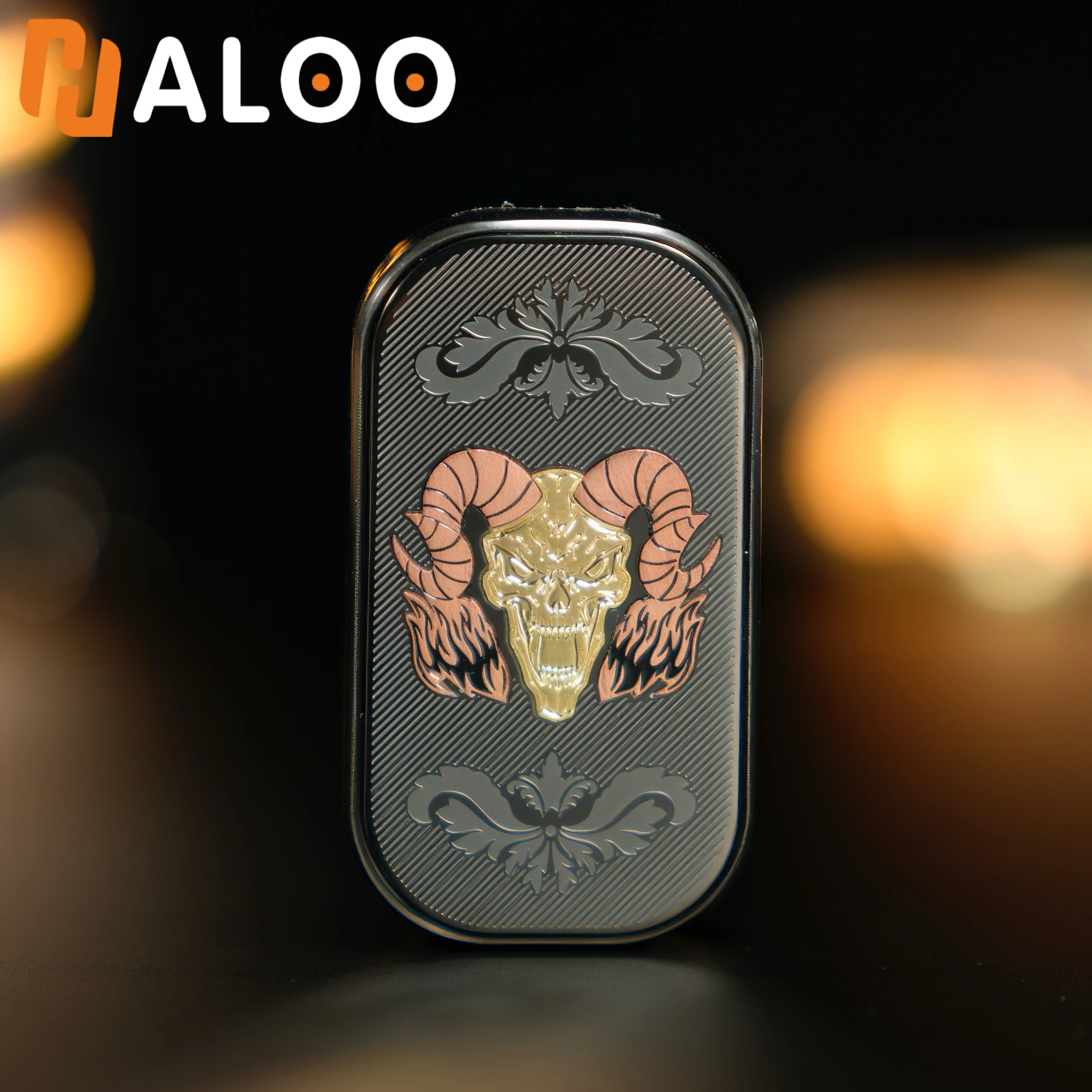 

HalooPlayer demon Jump fidget toy slider toys spinner and stress reliever fidgets antistress anxiety toy metal autismo edc