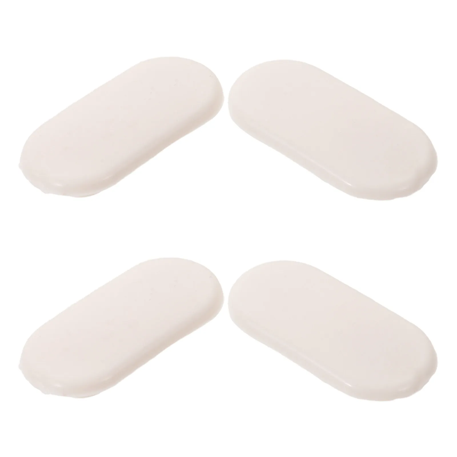 4Pcs Toilet Seat Bumpers Noise Reduction Toilet Lid Buffers Replacement Parts Bathroom Seat Stabilizer Shock Absorber
