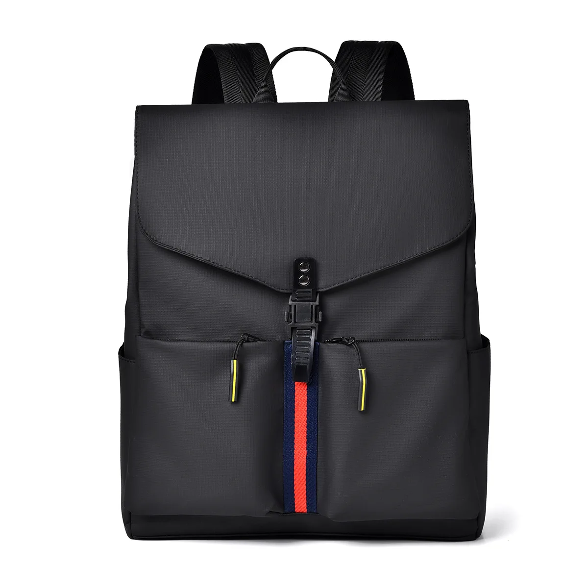 

Trendy fashion shoulder bag men and women with the same insert buckle computer backpack casual student schoolbag