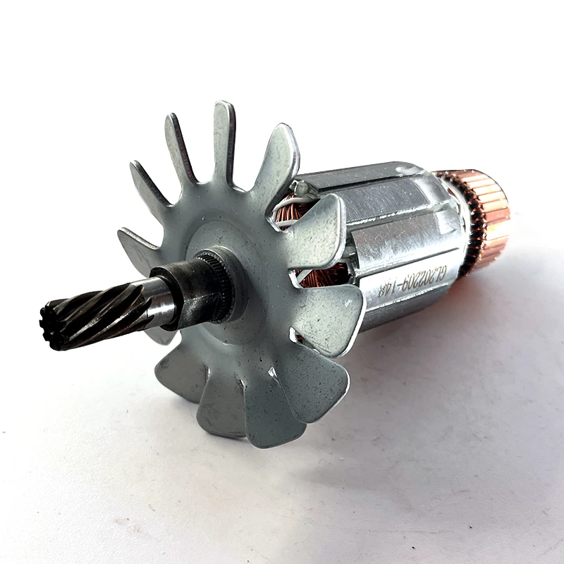 AC220-240V Suitable for Makita 255 Saw Aluminum Machine Rotor LS1030 LS1020 Power Tools 9 Teeth
