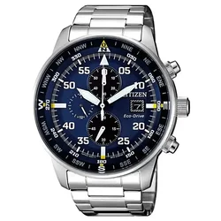 Citizen relógio masculino solar à prova dwaterproof água luz cinética lazer esportes mecânico cinto de aço inoxidável prata preto azul relógio feminino