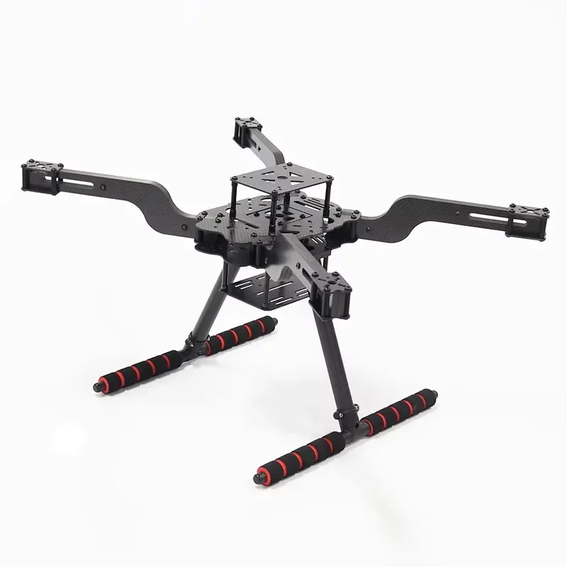 Cadre de Drone FPV haute résistance B-CUBE, support multi-empattement ouvert à 4 axes 300-450mm avec train d'atterrissage pour Drone Pixhawk DIY