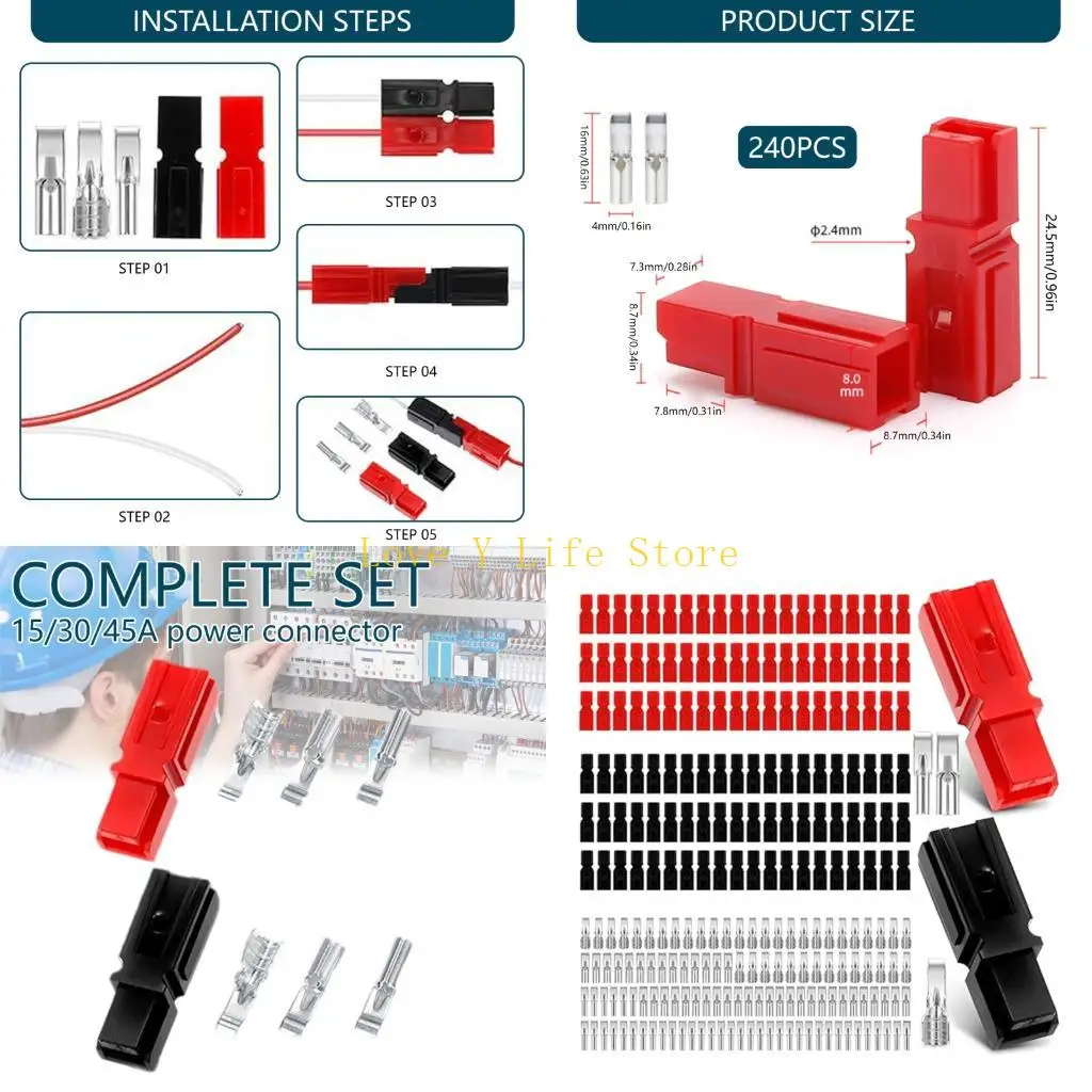 

L74C Advanced Level 240 Item Power Group Группа Погодная резистентная разъема передачи тока для использования в домохозяйстве