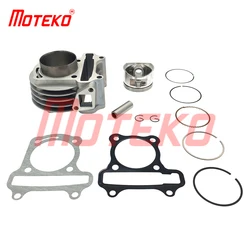 BX15120352 UPGRADE 139QMB GY6 50CC 52MM BIGGER BORE CYLINDER KITS WITH CONVEX PISTON 13MM PIN FOR CHINESE SCOOTER ENGINE PARTS