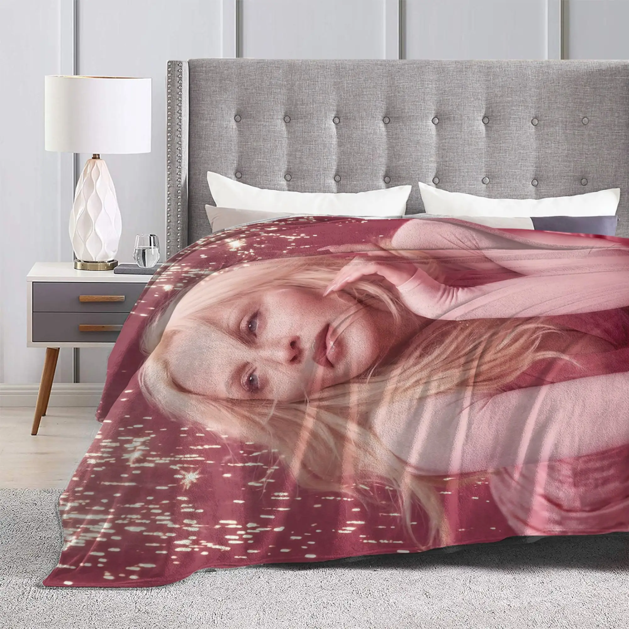 M-Madonna Confessions II Album Blanket Fleece All Season  Breathable Warm Throw Blanket for Home Office Quilt