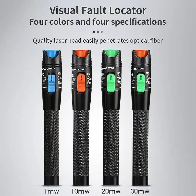 VLF Laser 30MW/20MW/10MW/5KM loại Thiết Bị Định Vị, sợi Quang Cáp 10-30Km Phạm Vi VFL AUA-30