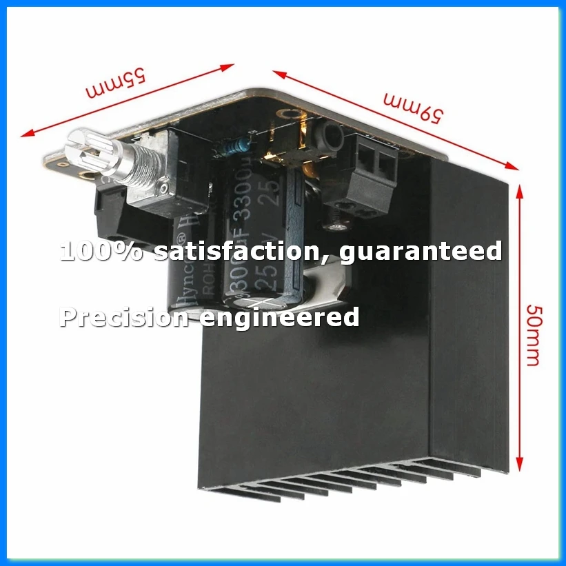 Power Amplifier Board,30W+30W Dual Channel 2.0 Audio Amplifier Kit Class AB DC 12V Digital Stereo Amp Module TDA7377-A09I