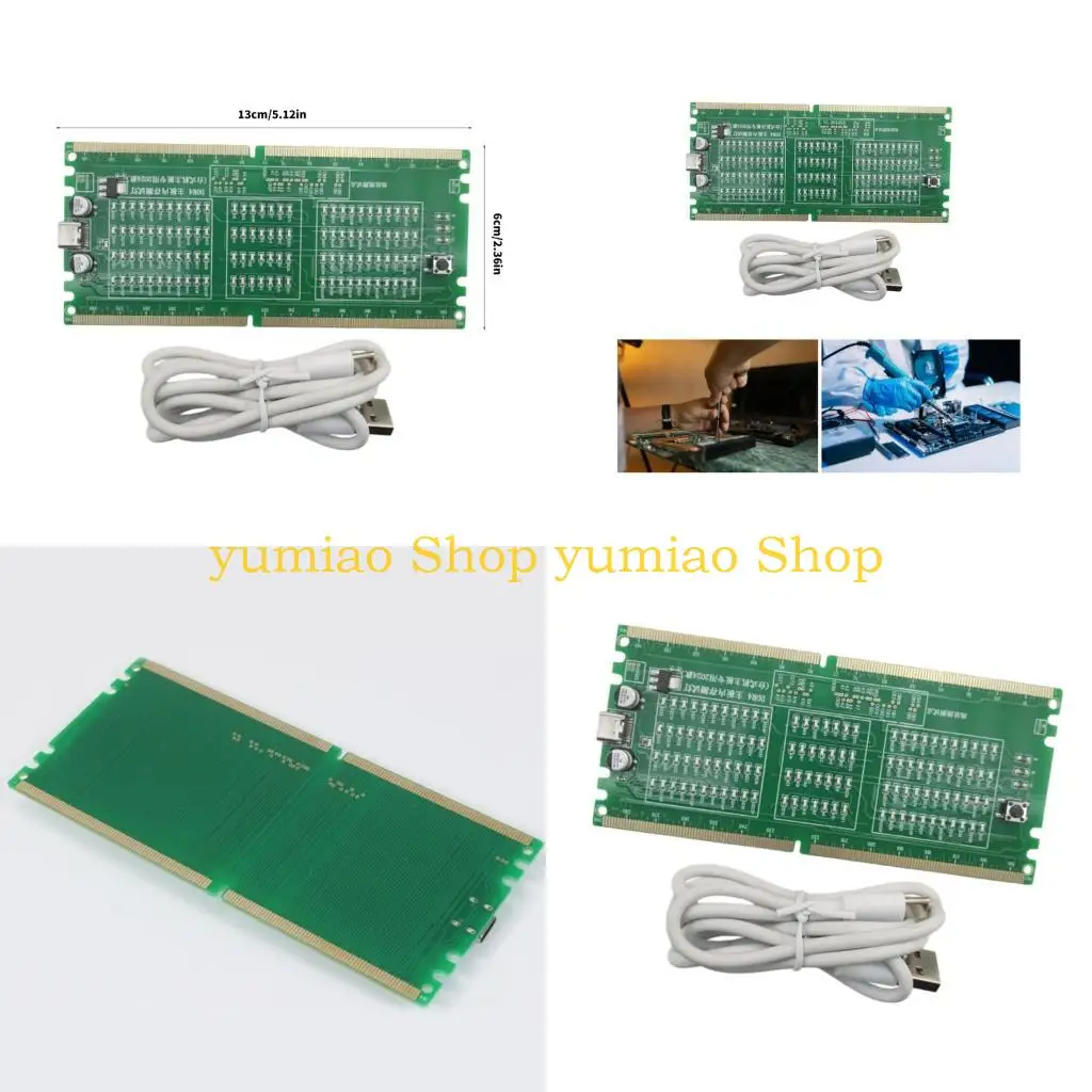 587B Electronic Test Card For DDR4 System Components In Laptops And Desktops