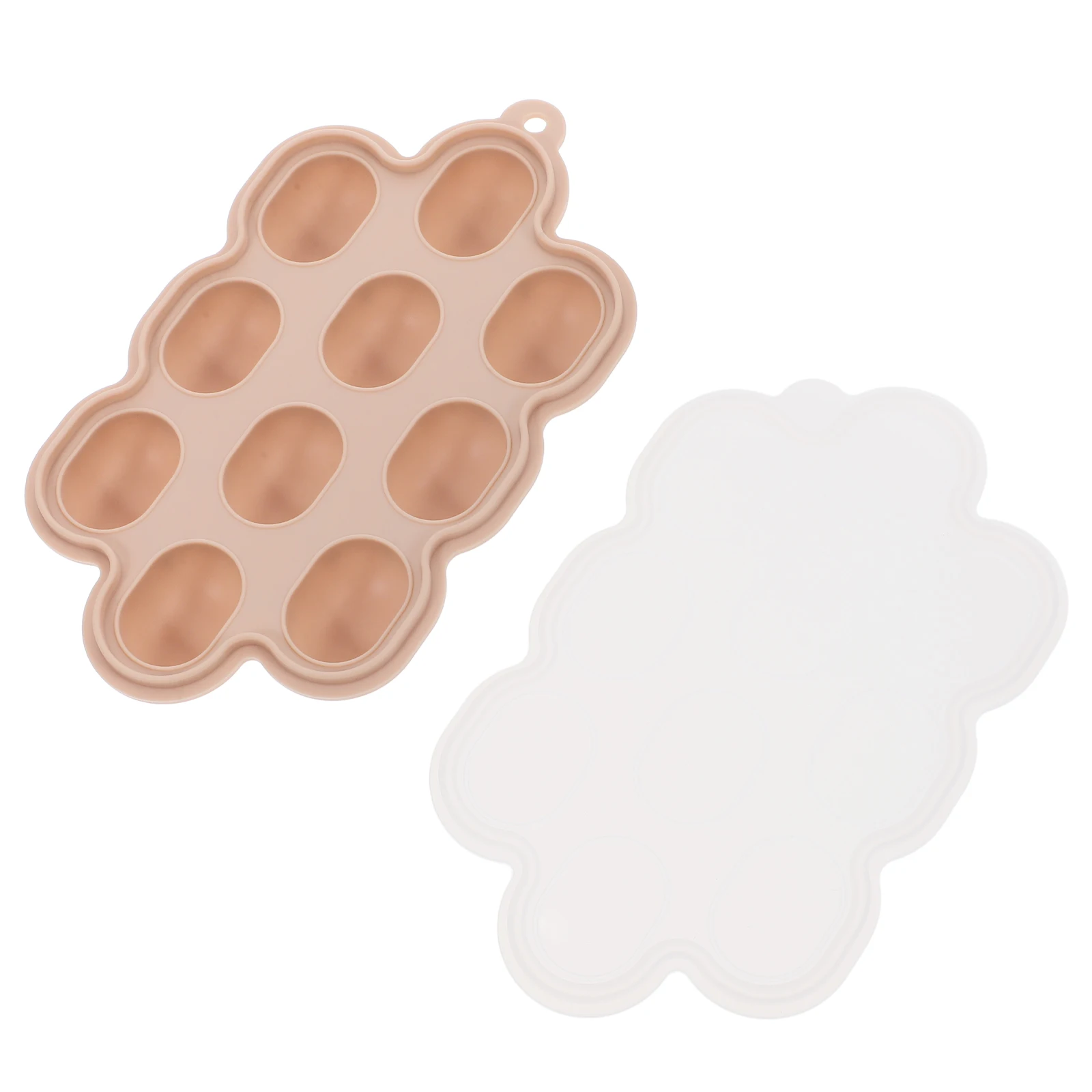 

Silicone Food Freezer Tray Lid Stackable Ice Cube Mold Coffee Drinks Cocktails Summer Ice Cube Mold With Lid Use
