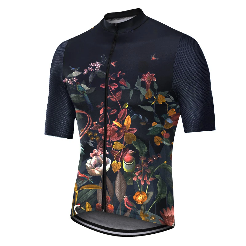 Men Short sleeve Cycling Jersey Mtb Road Bicycle Shirt Summer Breathable Bike Jersey Cycling