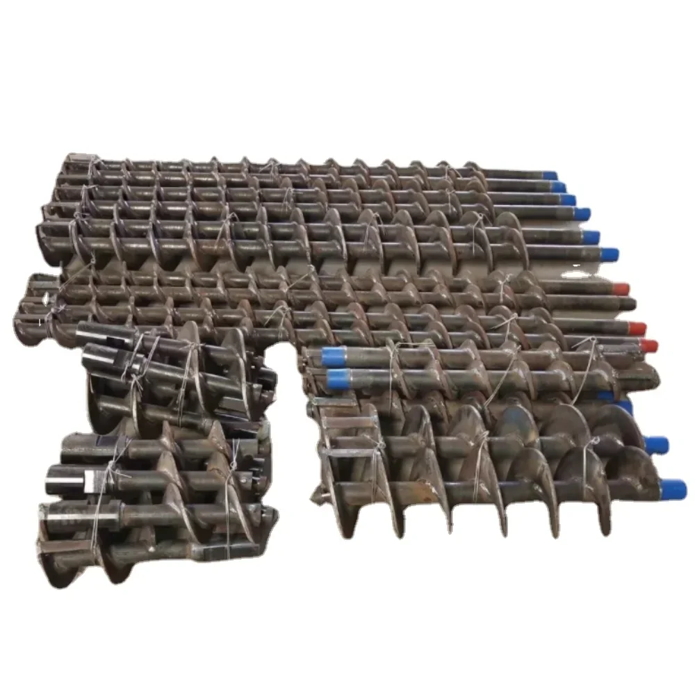 

[Piling Drill] Open-hole twist drill auger drill pipe soil support custom-made various types of twist drill drilling