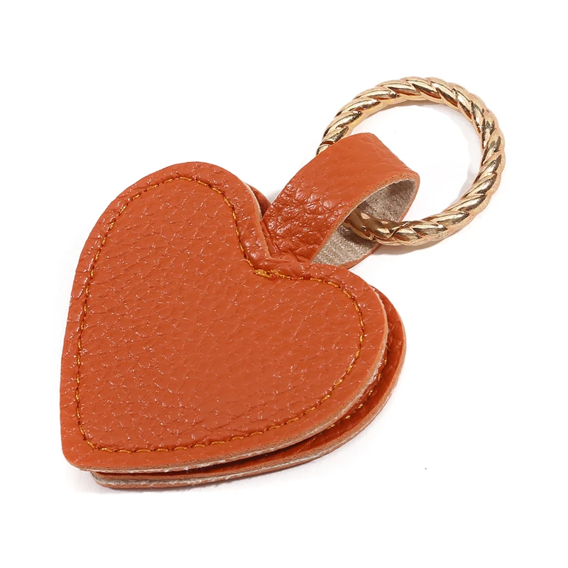 Heart Pu Leather Magnetic Hat Clip Portable Hat Storage Wallet Buckle Love Shape Hat Holder Organizer Gadget Hanging on Bag